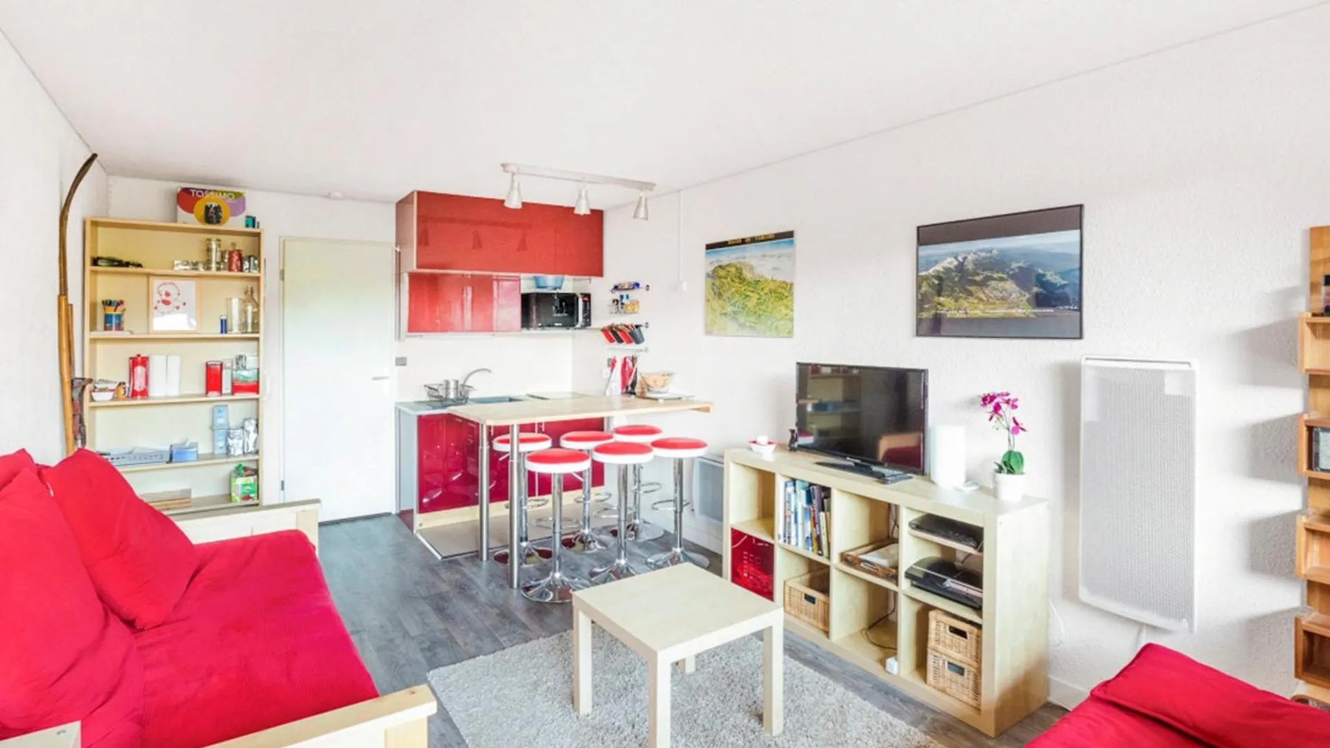 Studio Cabine Renove Avec Parking Couvert Et Casier A Ski, Proche Centre - Fr-1-515-96 Villard-de-Lans France